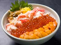 選べる６メニューの「北海贅沢ランチ付」札幌でこの価格！