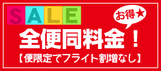 日程＆便限定プラン