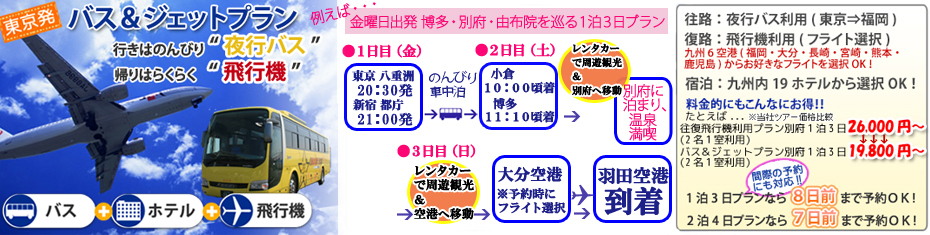 バス＆ジェットプラン