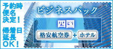 格安ビジネスパック四国