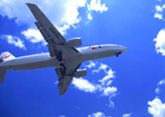 飛行機(経由・直行)