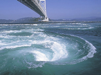 鳴門海峡　渦潮