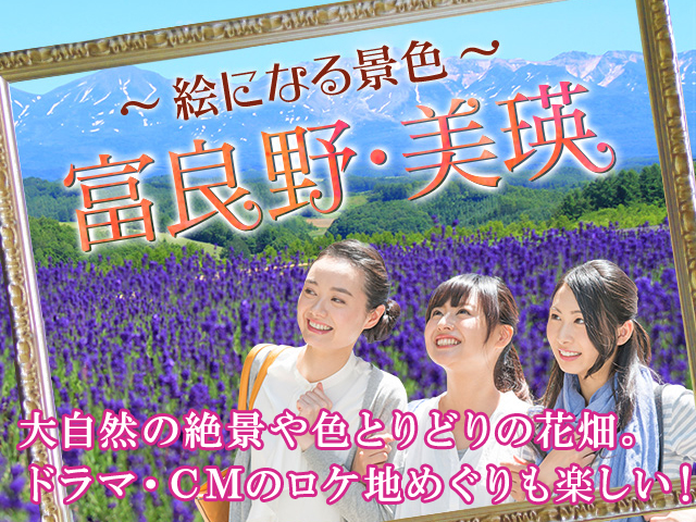 美瑛・富良野旅行特集