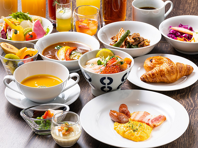 ソラリア西鉄ホテル札幌の朝食メニュー一例