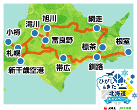 JAL/JR北海道ひがし&きた北海道キャンペーンパス