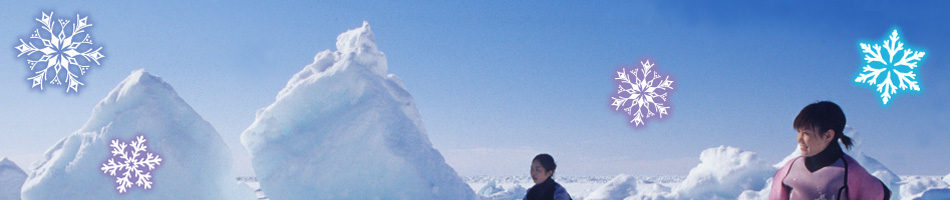 人気のオホーツクの流氷を見に行こう！
