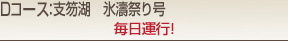 支笏湖氷涛祭り号