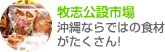 牧志公設市場沖縄ならではの食材がたくさん!