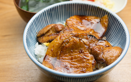 帯広のご当地グルメ「豚丼」 帯広のご当地グルメ「豚丼」