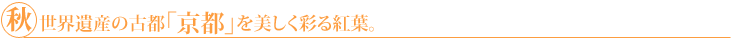 秋の京都