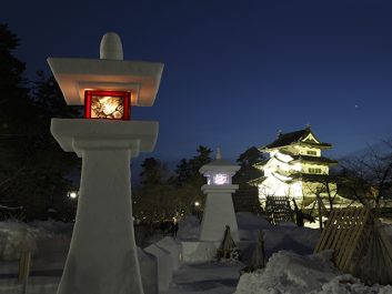 弘前城雪燈籠まつり