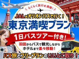 1日観光バス付き東京ツアー