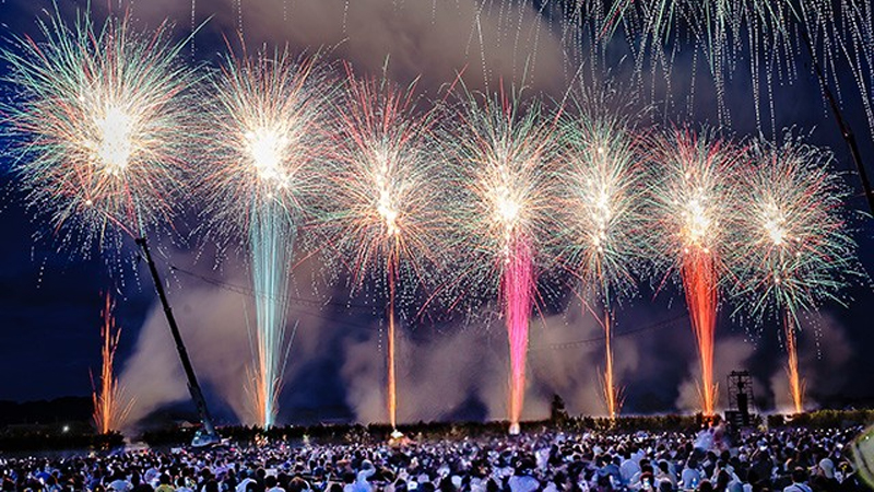 ふくろい遠州の花火