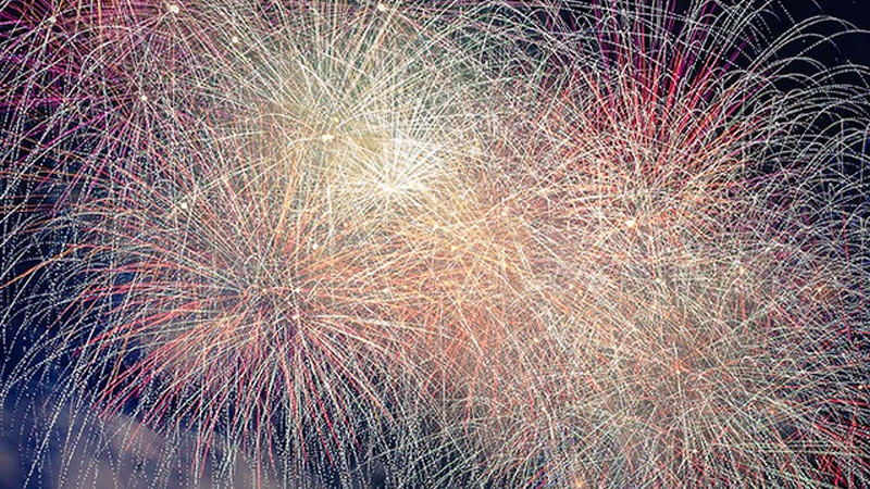 ふくろい遠州の花火