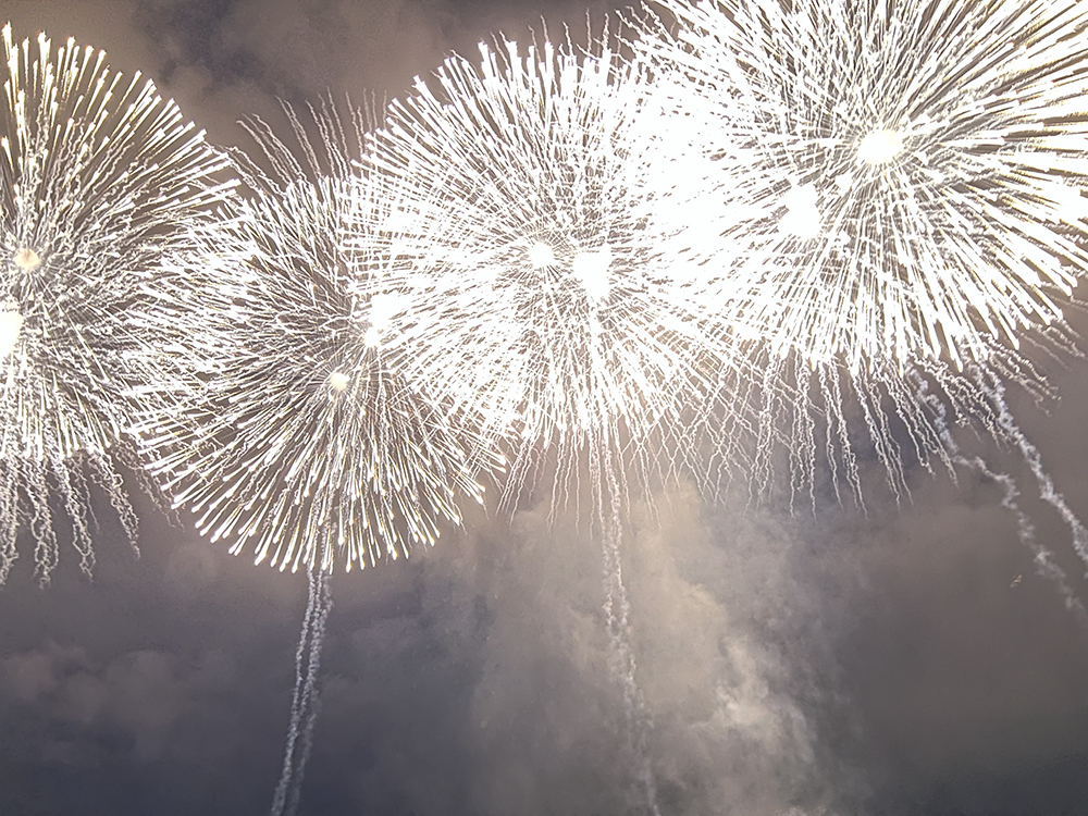 長岡花火 会場の様子1