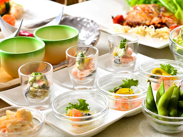 夕食・朝食（一例）