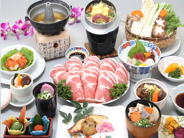 夕食のご案内「懐石料理(お部屋食)」