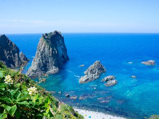 積丹ブルーの絶景を陸と海の別々の目線で堪能！札幌からお手軽・絶景・爽快ドライブ！1日観光モデルコース