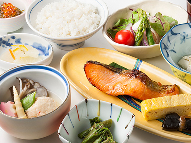 朝食のご案内（ガーデンダイニング 環樂(わらく)/和定食）