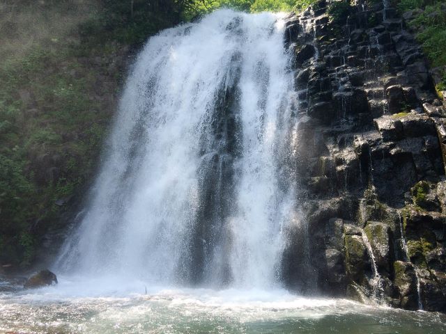 熊越えの滝