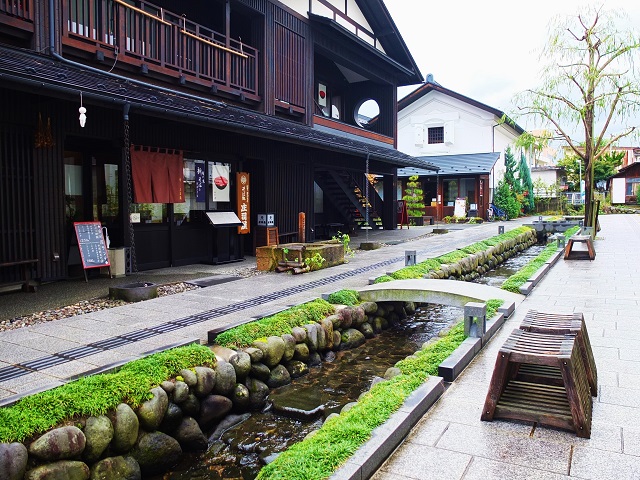 水の町屋 七日町御殿堰（なのかまちごてんぜき）