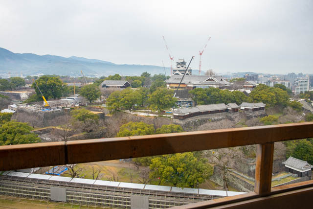 熊本市役所14階展望ロビー