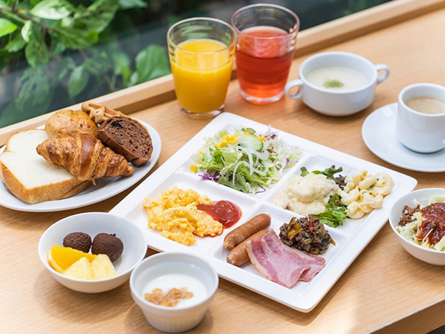 朝食ブッフェ