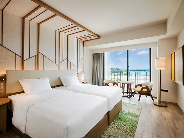 ツインデラックスルーム（オーシャンビュー）