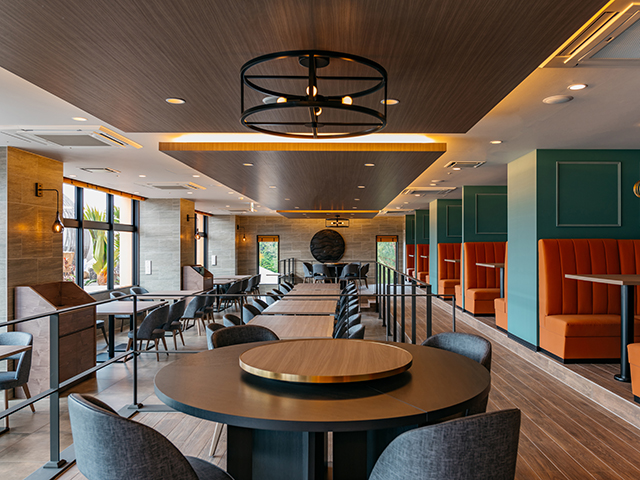 RYUKYU CHINESE Bon Fire（朝食会場）