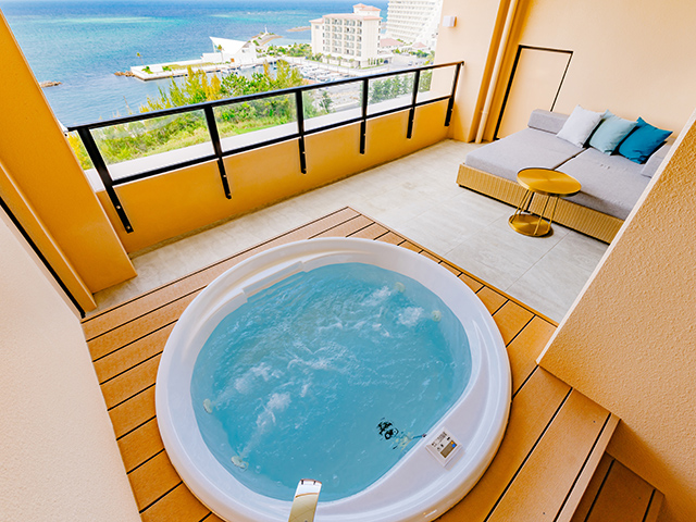 全室ジェットバス完備