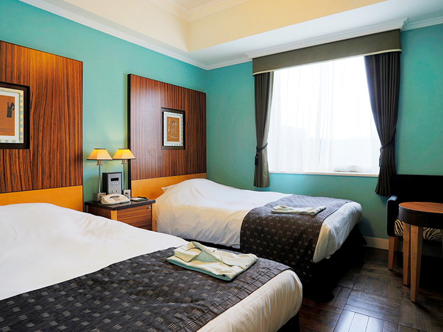 スタンダードツインルーム（22.2～25.6m²）