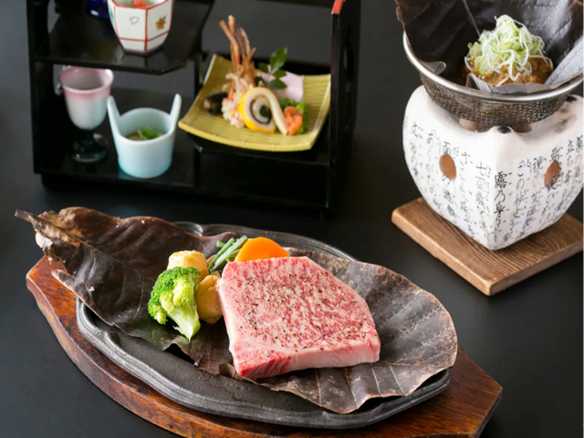 飛騨牛清流御膳（夕食）
