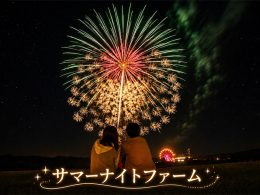 朝はゆっくり＜11:20出発＞！三井アウトレットパーク木更津でショッピング＆甘いブルーベリー狩り食べ放題を満喫！涼しい風が吹き抜ける夜のマザー牧場で大迫力の絶景花火を鑑賞！夏の魅力を凝縮した日帰りバスツアー！