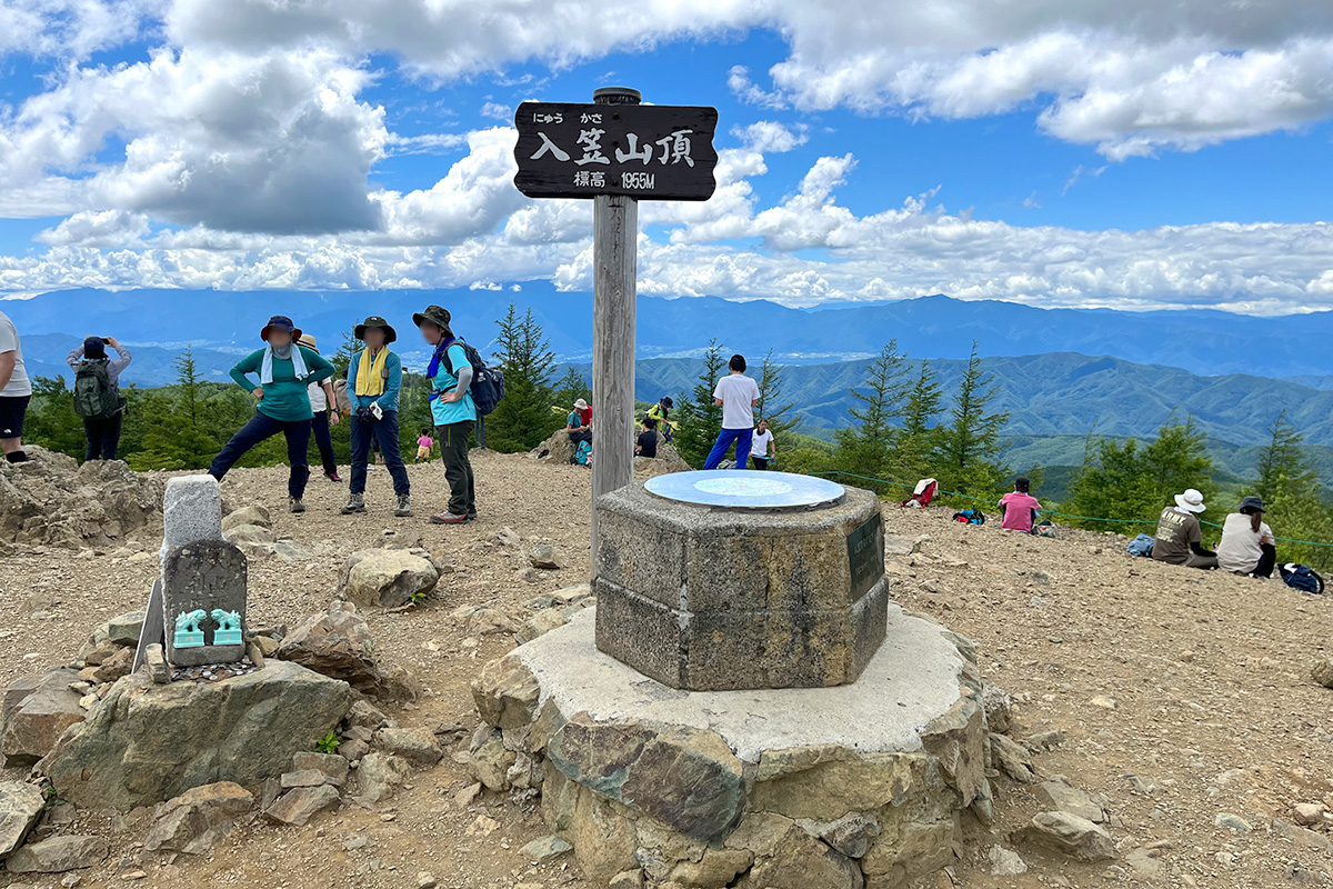 入笠山頂の画像