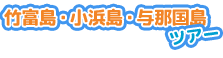 八重山　竹富島ツアー・小浜島ツアー・与那国島ツアー