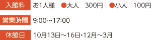 どぶろく祭りの館インフォメーション