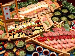 焼津で寿司１５種類が食べ放題！清水港や富士山の360度の大パノラマが楽しめる話題のスポット「日本平夢テラス」からの絶景♪クルーズ船に乗って海から富士を望むオススメツアー日帰りバスツアー！