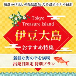 【大島温泉ホテルにご宿泊】 新鮮な海の幸を満喫！出発日限定 特別プラン
