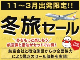 JAL冬旅タイムセール